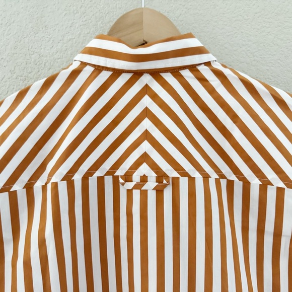 AYR The Deep End Shirt XS Cotton Striped Apertif Oversized Classic Minimalist - Picture 13 of 15